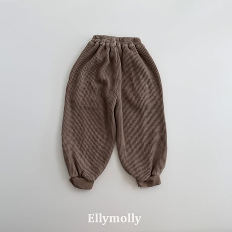 ellymolly/148. waffle jogger pants 13-19