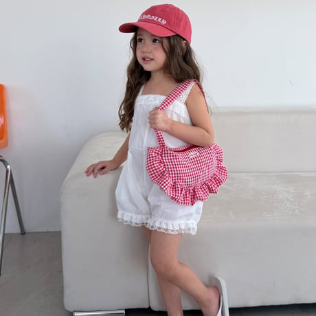 ellymolly/32. pure lace romper 5-11