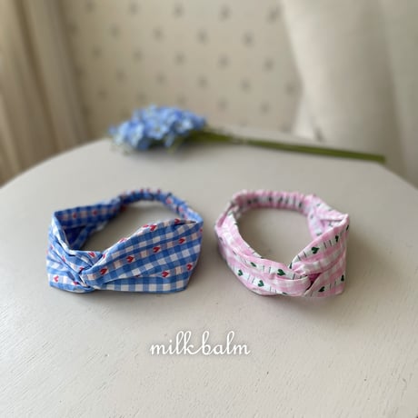 milkbalm/44. coco turben hairband FREE