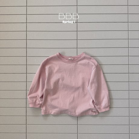 bellabambina/42. bangbang plain T-shirt 12M-XL