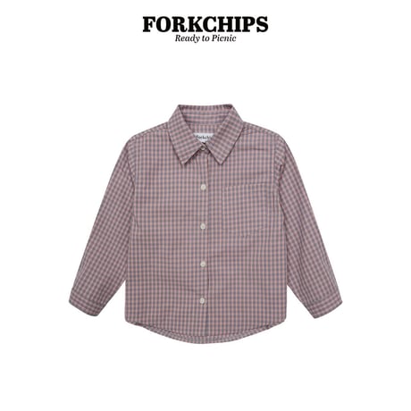 forkchips/50. mile check shirt JS-JXL