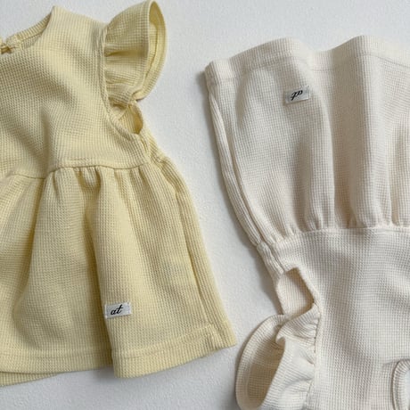 atomeme/35. Rib Waffle T-shirt S-XL