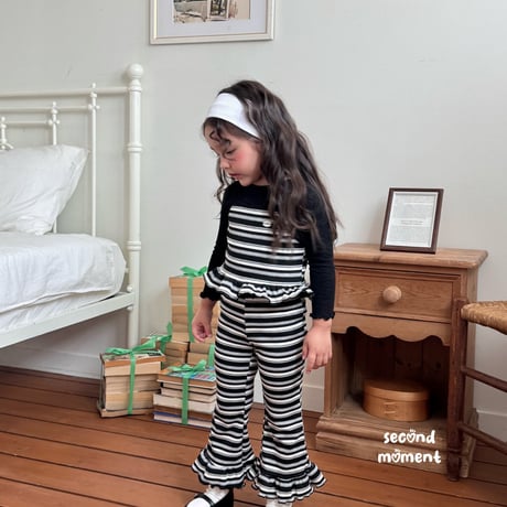 secondmoment/10. waffle penut fril pants JS-JL