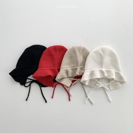 oottbebe/12. bonnet knit FREE(3M-2Y)