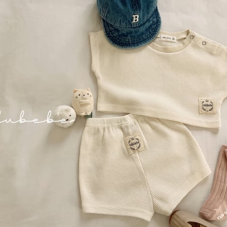 valubebe/7. cropple waffle pants 6M-S