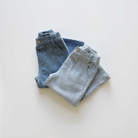 urbanrabbit/33. Textured Denim Pants XS-XL