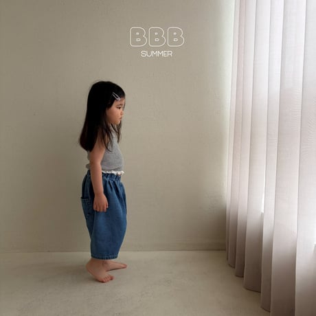 bellabambina/100. finger ( denim ) pants 12M-XL
