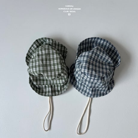 gou/13. checkcheck bucket hat FREE