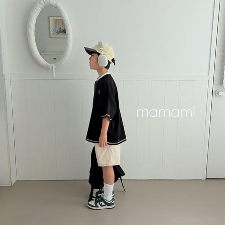 mamami/68. signiture stitch T-shirt JS-JL