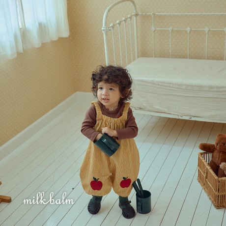 milkbalm/25. apple overalls XS-XL
