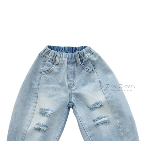 zanclover/21. D line damage denim pants 3-11