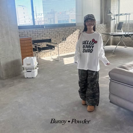 bunnypowder/98. shoulder T-shirt 2XL-4XL
