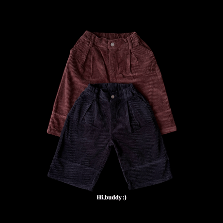 hibuddy/22. winter corduroy pants JS-JL