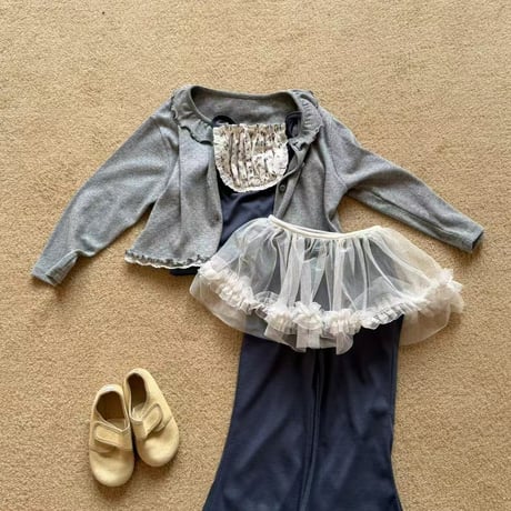 aiai/50. syasya rayerd apron S-L