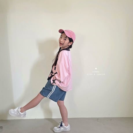 comma/46. star number T-shirt 110-130