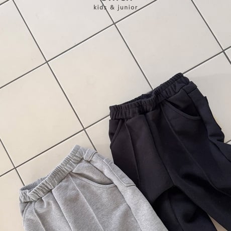 owen/60. signiture pin tuck pants JS-JXL
