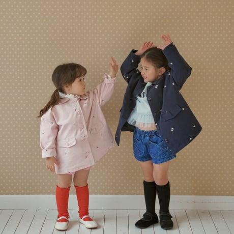 bananaj/1. flora embroidery jacket S-XL