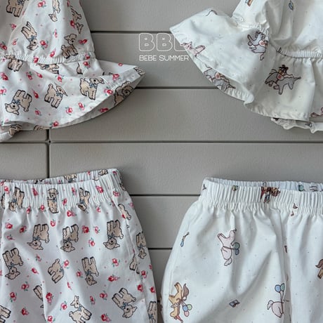 bellabambina/14. bebe animal hat set 12M-S