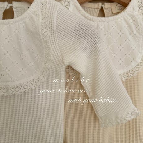 monbebe/36. bebe lace suit S(3-6M)-L(12-24M)