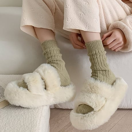 dudie/42. basic wool socks FREE(24cm)