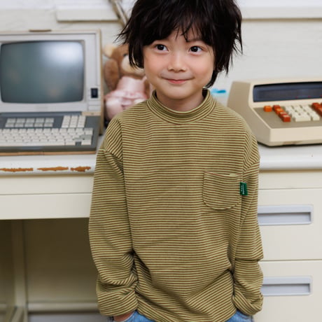andbutter/12. Mini Pocket Mock Neck  XS-XL
