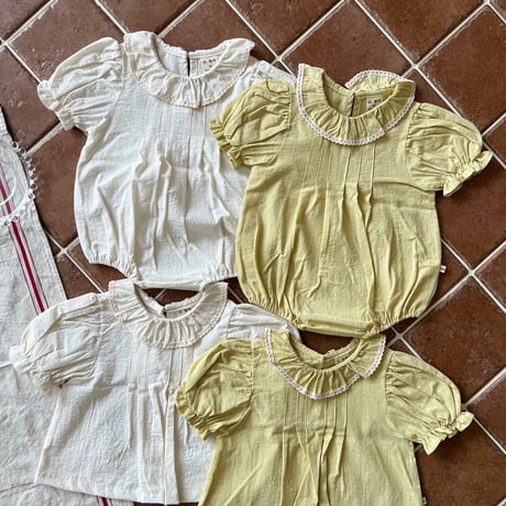 thelala/54. lemon collar blouse XS-XL