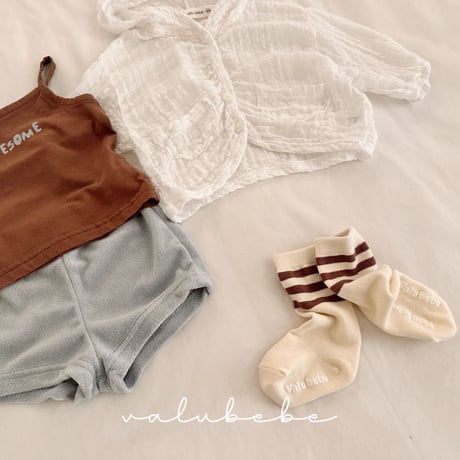 valubebe/41. awesome terry shorts  6M-S
