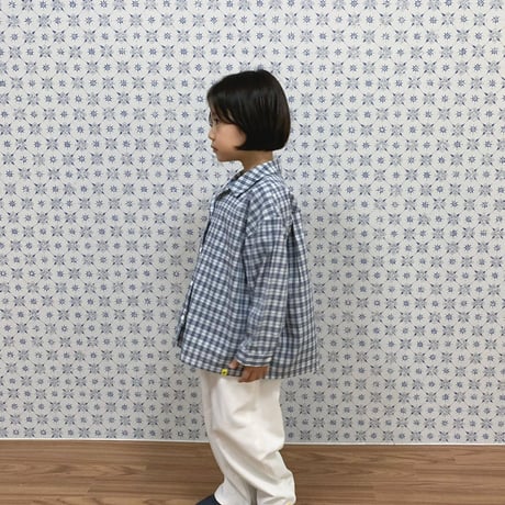gou/16. check (withmom) shirt XS-XL