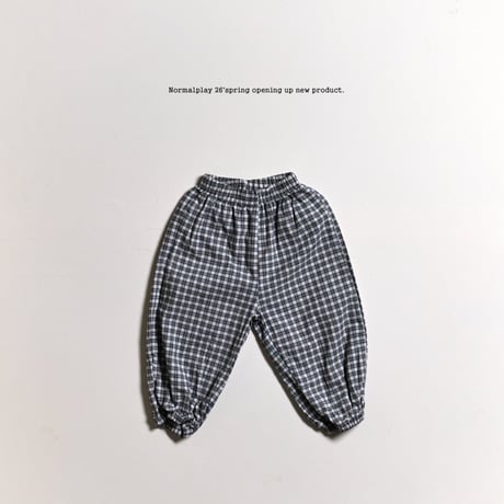 normalplay/52. rody check gobang pants JS-JM