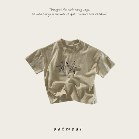 oatmeal/18. star round XS-XL