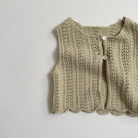 atomeme/11. Coco Knit Vest S-XL