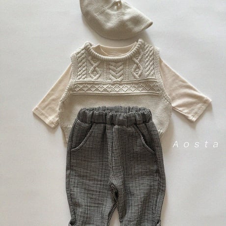 aosta/38. Check Pants S-2XL