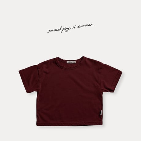 normalplay/10. bio washing half t T-shirt 12M-XL