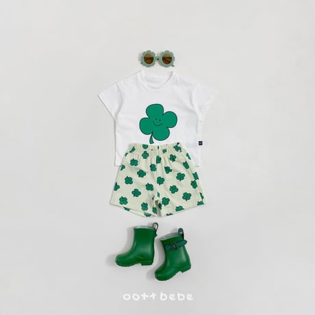 oottbebe/44. happy friends ( kids ) T-shirt XS(1-2Y)-XL(6-7Y)