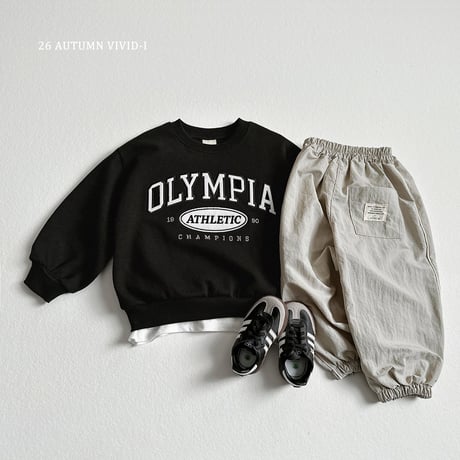 vividi/15. line label baslack jogger XS-XL