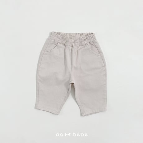oottbebe/53. cotton span pants XS(1-2Y)-XL(6-7Y)