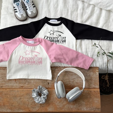 matilda/151. dream crop raglan T-shirt 5-13