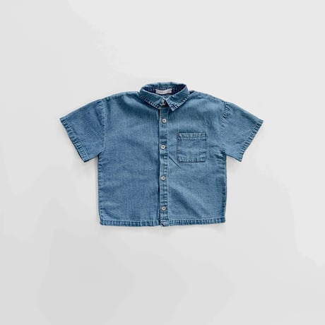 fromi/93. over denim shirt S-XL