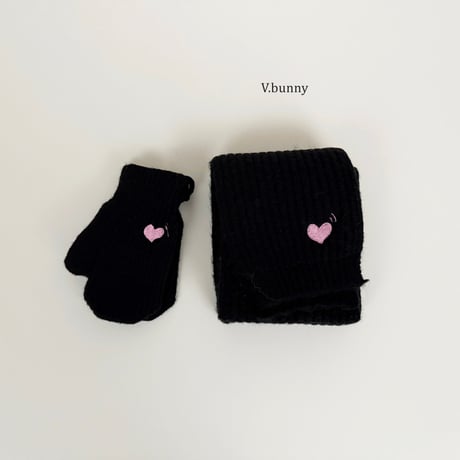 vbunny/63. heart embroidery glove FREE