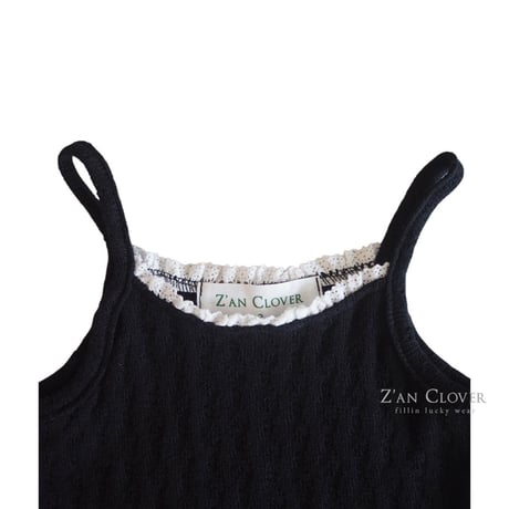 zanclover/157. punching lace sleeveless 13-19