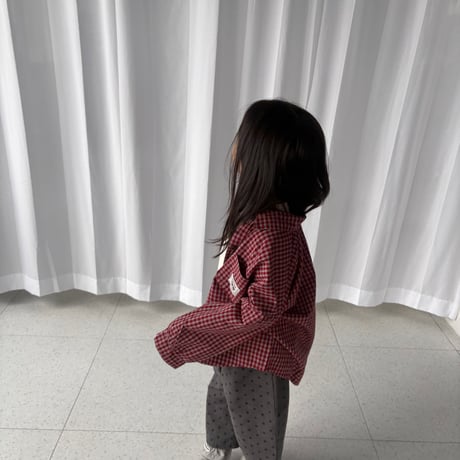 pepper/26. cookie check shirt XS-XL