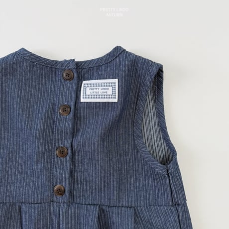 lindo/58. denim overalls XS-XL