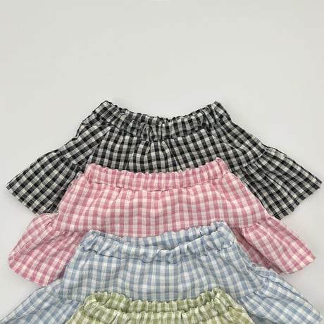 haroharo/63. cotton candy pleated skirt S-XL