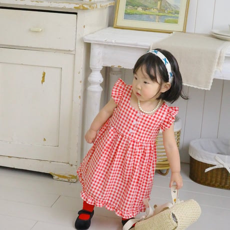bailey/40. picnic check OP  XS-2XL
