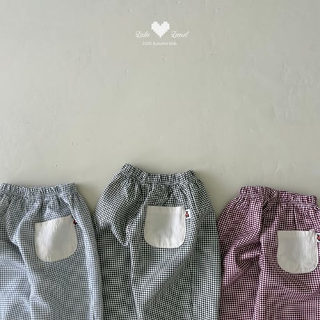lalaland/5. ritz check pants XS-XL