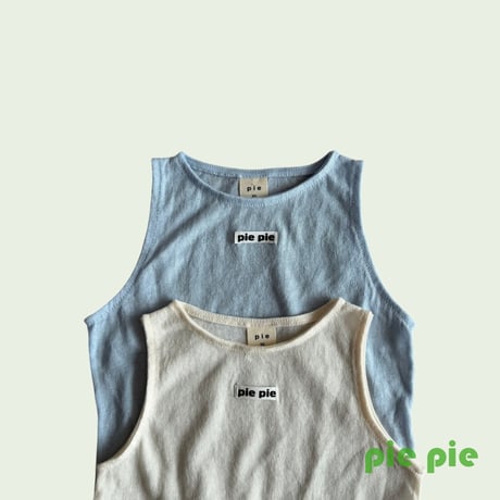 pie/7. cloud boat neck sleeveless XS-XL