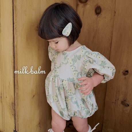 milkbalm/8. rosa embroidery suit XS(-6M)-M(12M-18M)