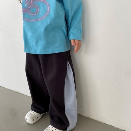 mikki/6. side pin tuck two way pants ADULT