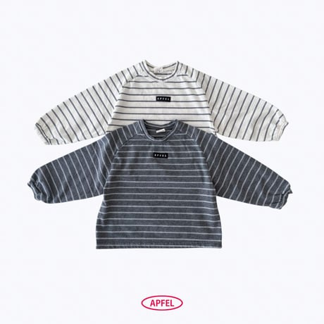 apfel/25. modern stripe T-shirt S-XL