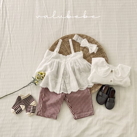 valubebe/66. enni big collar blouse 6M-S